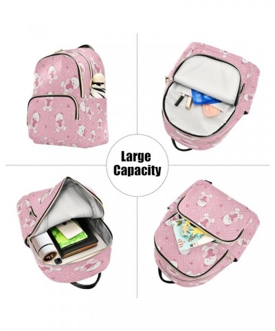 Women Backpack Purse Teddy Bear and Hearts Fashion Shoulder Bags Travel Backpack Small Daypacks S Medium $14.30 Backpacks