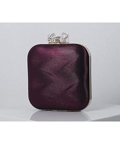 Women's Evening Handbags Evening Clutch Women's Diamond Evening Bag, Party Dress Clutch, Shoulder Bag Purple $23.65 Evening Bags