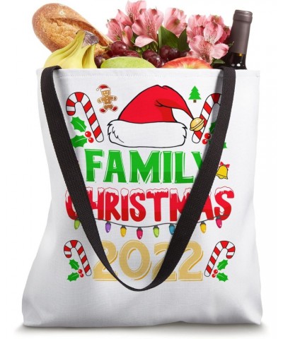 Family 2022 Matching Shirts Funny Santa Elf Squad Tote Bag $9.24 Totes