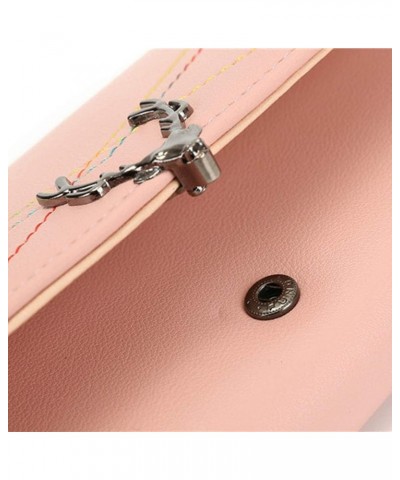 Women Long Purses Adjustable Button Coin Pouch Multifunction Card Holder PU Wallet with Zipper Pocket,Grey-M Medium Pink $19....