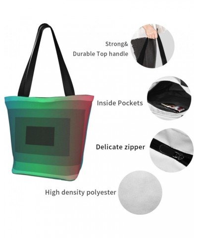 New Pansexual Pride Flag Women'S Casual One Shoulder Carry Shopping Bag Large Capacity Working Storage Handbag $16.86 Shoulde...