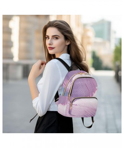 Black Gold Marble Women's Backpack Wallet Casual Small Backpack Fashion Women's Travel Bag School Backpack Color300 Small $15...