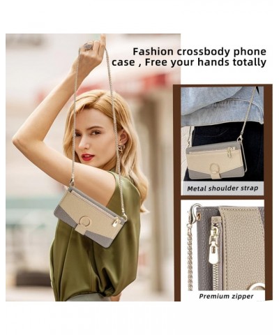 Case for IPhone X/XS Max Wallet Case Crossbody IPhone XR Bag with Card Holder Wallet Zipper Leather Purse Cover (Green,iPhone...