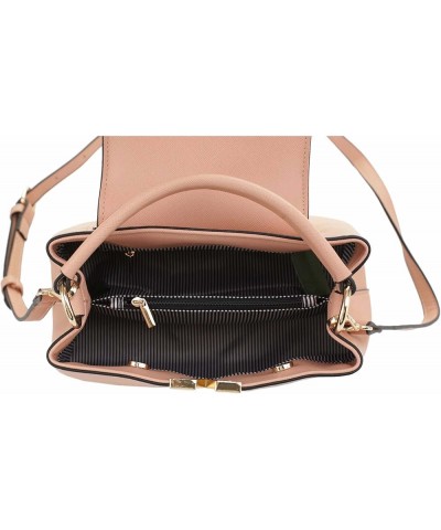 Women's Small Satchel Bag Classic Top Handle Purses Fashion Crossbody Handbags with Shoulder Strap Nude $27.11 Satchels