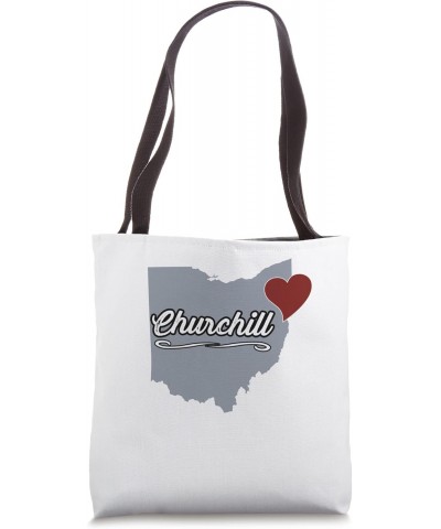 Churchill - Ohio | OH City State USA - Cute Souvenir - Tote Bag $12.90 Totes