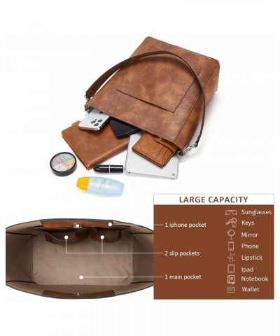 Women Leather Designer Handbags bundle Women Leather Wallet RFID $52.35 Wallets