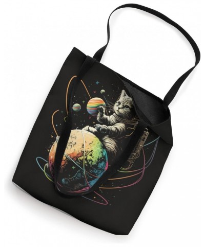 Funny astraunot cat Design cat lovers Cool space lover Tote Bag $12.85 Totes