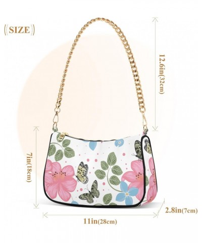 Beautiful Butterfly Shoulder Bag for Women Small Purse Fashion Clutch Handbag Prom Purse with Chain Strap for Sister $14.10 S...