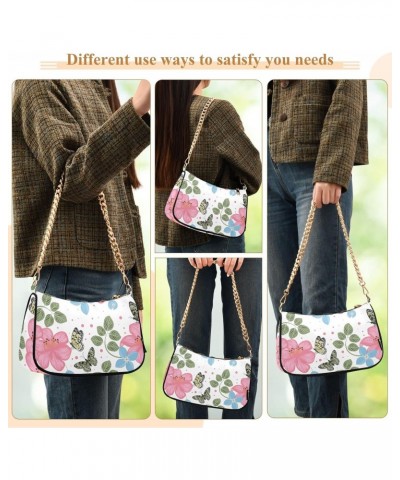 Beautiful Butterfly Shoulder Bag for Women Small Purse Fashion Clutch Handbag Prom Purse with Chain Strap for Sister $14.10 S...