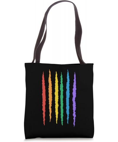 Pride Cat Claw Marks Tote Bag $12.00 Totes