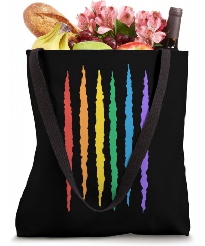 Pride Cat Claw Marks Tote Bag $12.00 Totes