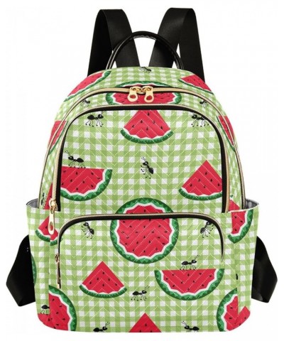 Cute Ants and Slices Of Juicy Watermelon Casual Fashion Polyester Travel Rucksack Shoulder Bag Color Medium $19.23 Backpacks