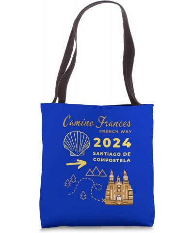 Camino Frances Santiago de Compostela French Way 2024 Tote Bag $15.58 Totes