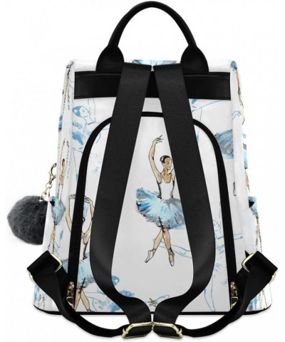 Backpack Purse for Women Fashion Travel Anti-theft Ballet Dancers 1 Daypack Casual Shoulder Bag Medium Size $20.94 Backpacks