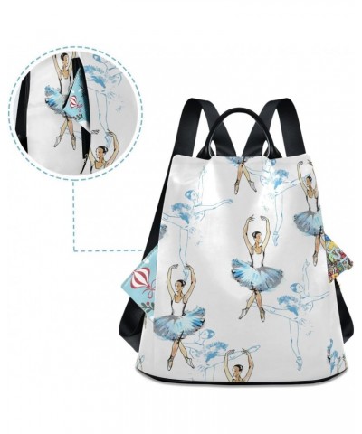 Backpack Purse for Women Fashion Travel Anti-theft Ballet Dancers 1 Daypack Casual Shoulder Bag Medium Size $20.94 Backpacks