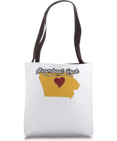 STEAMBOAT ROCK IOWA | IA USA - Souvenir Merch City State - Tote Bag $17.10 Totes