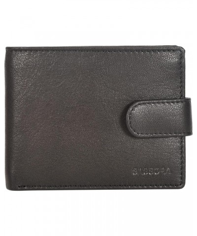 Genuine Leather Large Size RFID Wallet for Men and Women with 6 Card Slots (Black) $22.95 Wallets