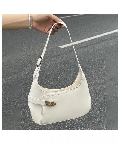 Casual Mini Crossbody Bag Fashion Leather Shoulder Purse Vertical Cellphone Bag Girl Stylish Purse Women Lightweig White $8.4...