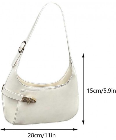 Casual Mini Crossbody Bag Fashion Leather Shoulder Purse Vertical Cellphone Bag Girl Stylish Purse Women Lightweig White $8.4...