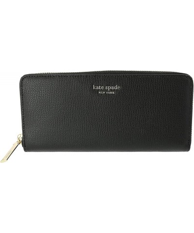 Kate Spade Sylvia Slim Continental Leather Wallet - Black $42.90 Wallets