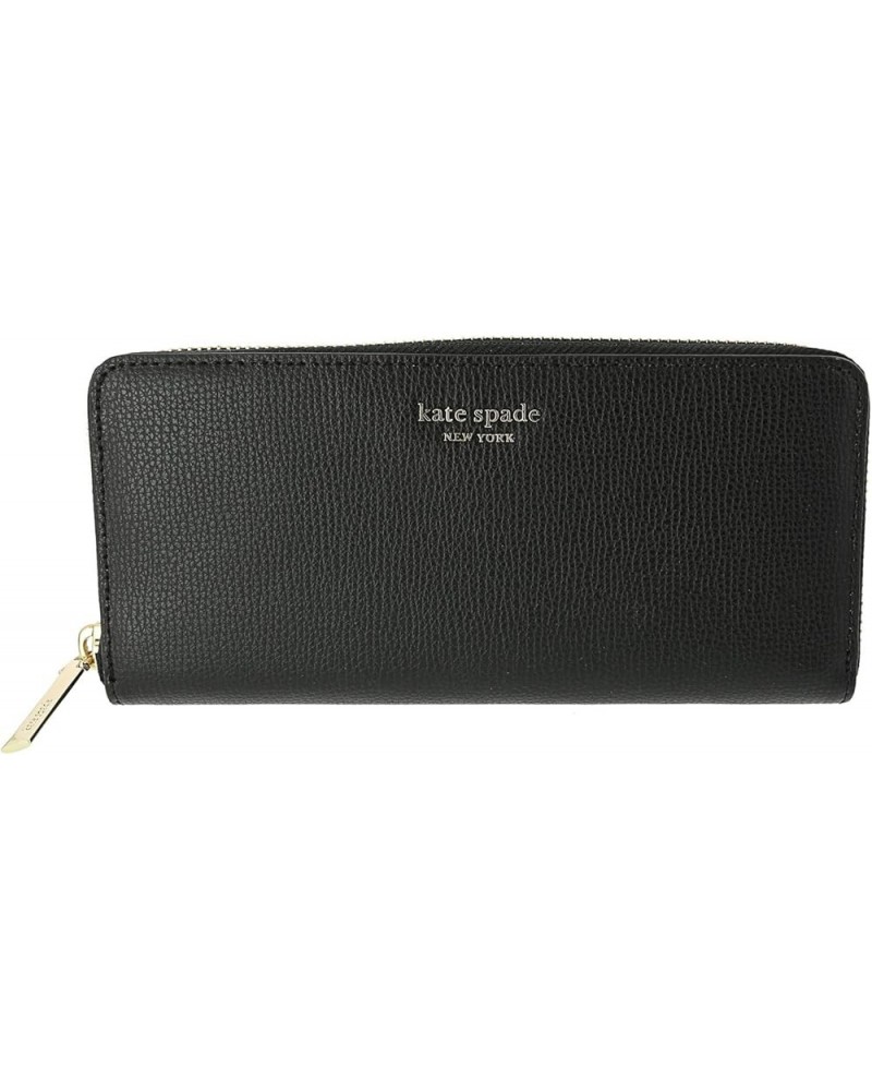 Kate Spade Sylvia Slim Continental Leather Wallet - Black $42.90 Wallets