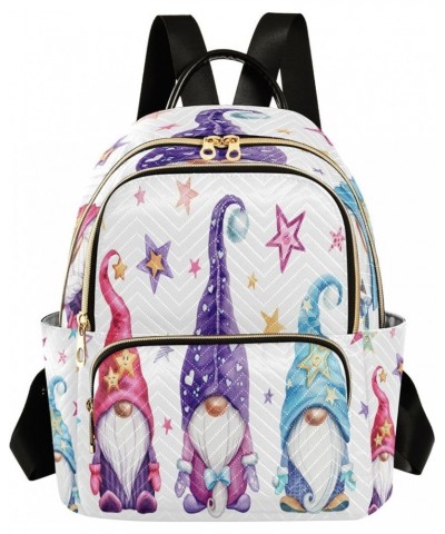 Fashion Backpack Mini Backpack Purse Casual Daily Backpack Magic Gnomes for Travel for College Work Multi 3 Medium $14.40 Bac...