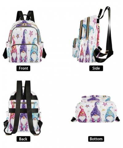 Fashion Backpack Mini Backpack Purse Casual Daily Backpack Magic Gnomes for Travel for College Work Multi 3 Medium $14.40 Bac...