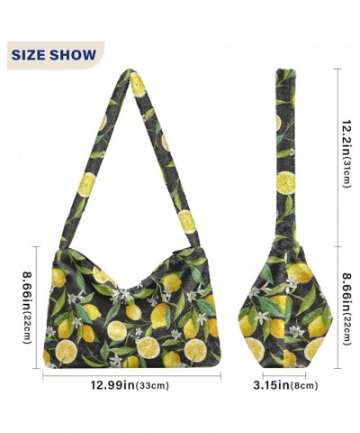 Fruits Strawberry Plush Underarm Bag Women's Tote Handbags Fluffy Shoulder Bag Purse Lightweight Tote Bags Hobo Bag M-14 $11....