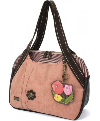 Bowling Tote Bag Dusty Rose Tulip - Dusty Rose $36.34 Totes