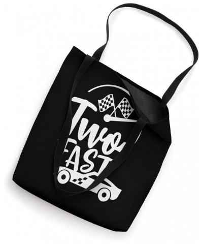 Two Fast Birthday Boy 2 Two Race Car 2nd Birthday Racing Car Tote Bag $12.64 Totes