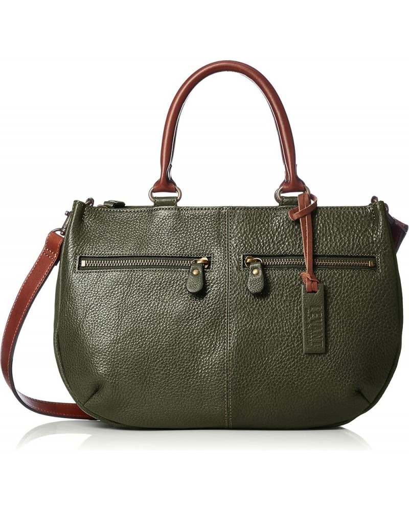 Leather Shoulder Bag Green $84.03 Handbags