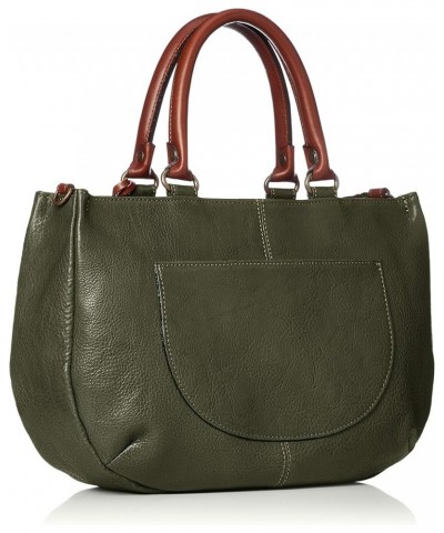 Leather Shoulder Bag Green $84.03 Handbags