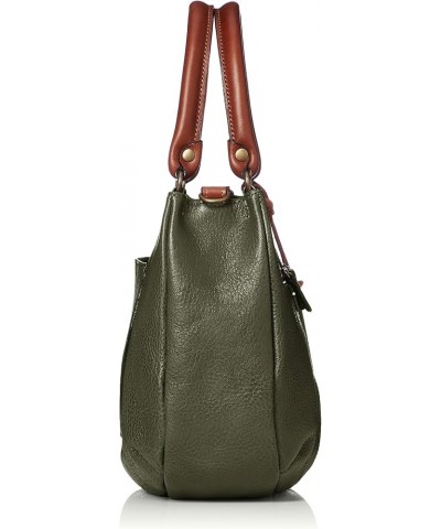 Leather Shoulder Bag Green $84.03 Handbags