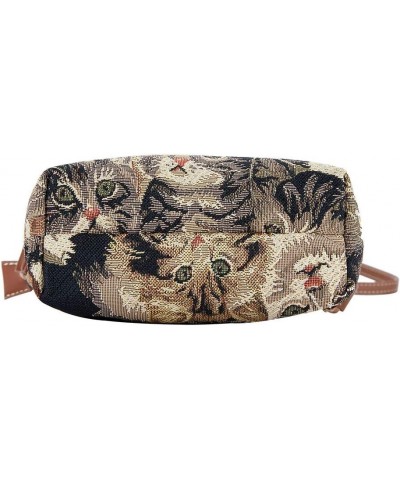 Tapestry Cross-body Satchel Bag/Lightweight Purse Cat $14.50 Satchels