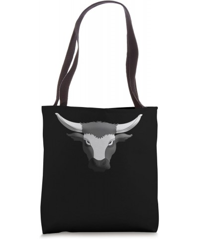 Cow Farm Animal Vintage Design Rodeo Pasture Livestock Horns Tote Bag $12.81 Totes