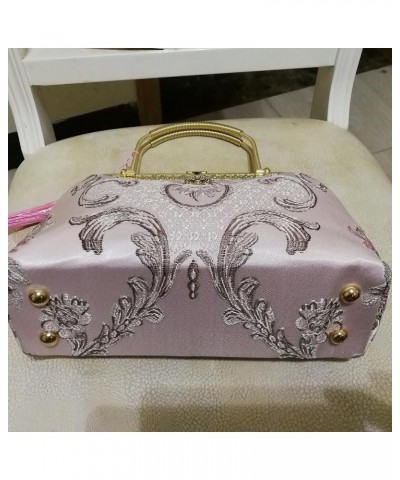 Pink Flowers Palace Wedding Chain Women Shoulder Crossbody Bag Vintage Lock Shell Hand Bags Women's Handbags Women Bag 4 $25....