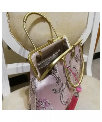 Pink Flowers Palace Wedding Chain Women Shoulder Crossbody Bag Vintage Lock Shell Hand Bags Women's Handbags Women Bag 4 $25....