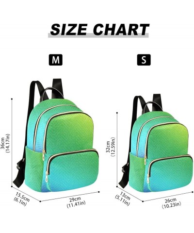 Women Backpack Glitter Rainbow Gradient Durable Travel Backpack Lightweight Handbag Lady Purse Roomy Double Zipper Weekend Ba...