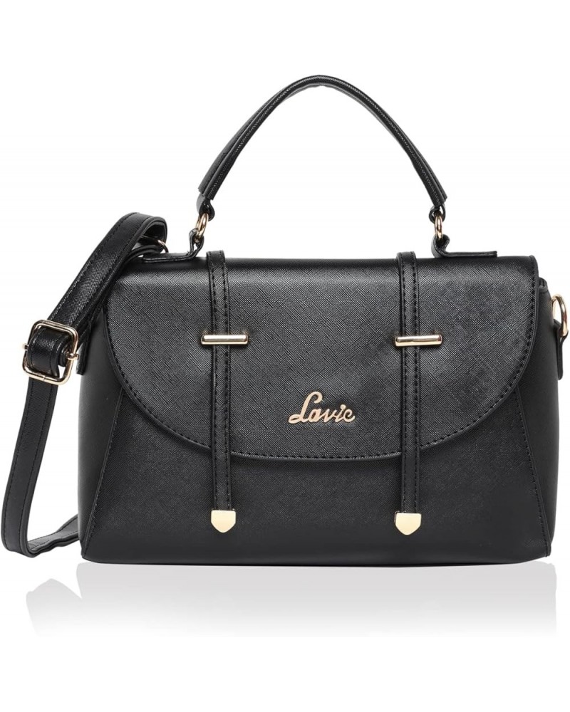 Satchel, Gold,Black Black $32.55 Handbags