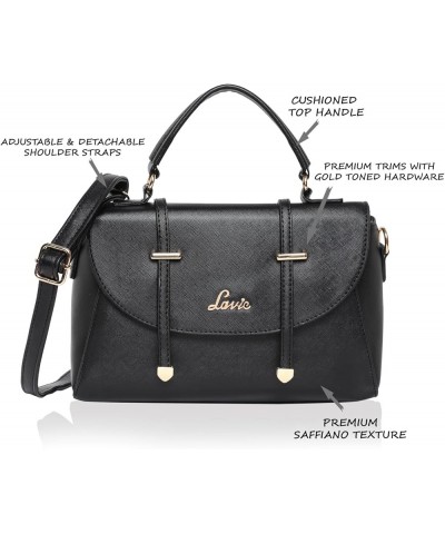 Satchel, Gold,Black Black $32.55 Handbags