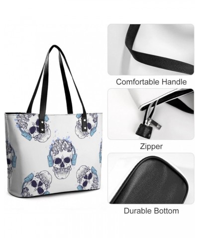 Women's Tote Bag with Zipper Casual Soft Leather Purse Fashion Hobo Handbags Color413 $15.80 Totes