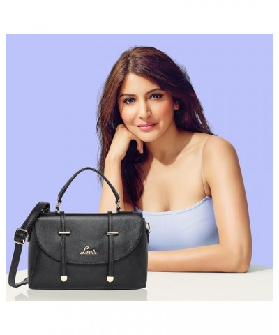 Satchel, Gold,Black Black $32.55 Handbags