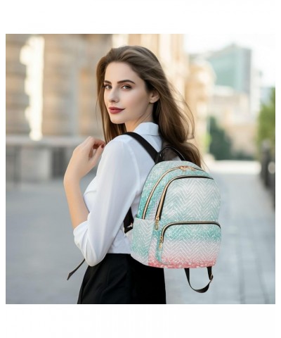 Women Backpack Glitter Blue Pink Durable Travel Backpack Lightweight Handbag Lady Purse Roomy Double Zipper Weekend Bag for E...