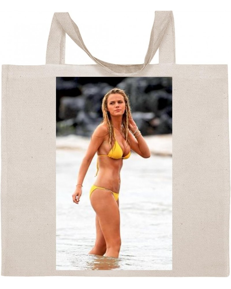 Brooklyn Decker - Cotton Photo Canvas Grocery Tote Bag IDPP145886 $20.08 Totes