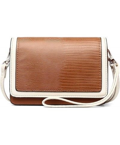 Crossbody Bags for Women Small Cell Phone Shoulder Bag Wristlet Wallet Clutch Purse Lizard Grain $17.81 Crossbody Bags