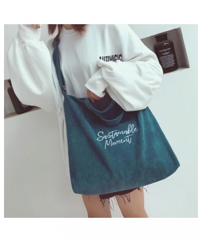 Women Tote Handbag Casual Crossbody Shoulder Bag Letter Vintage Messenger Hobo Bag Large College Satchel Bag Green $10.10 Sho...