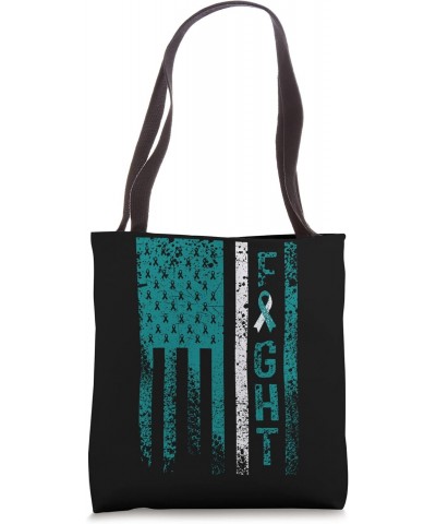 Fight Cervical Cancer Awareness Tote Bag $12.95 Totes