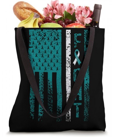 Fight Cervical Cancer Awareness Tote Bag $12.95 Totes