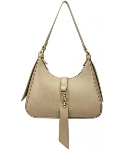 Long Shoulder Strap Bag, Crossbody, Solid Handheld, Hand, Armpit (khaki) $17.35 Crossbody Bags