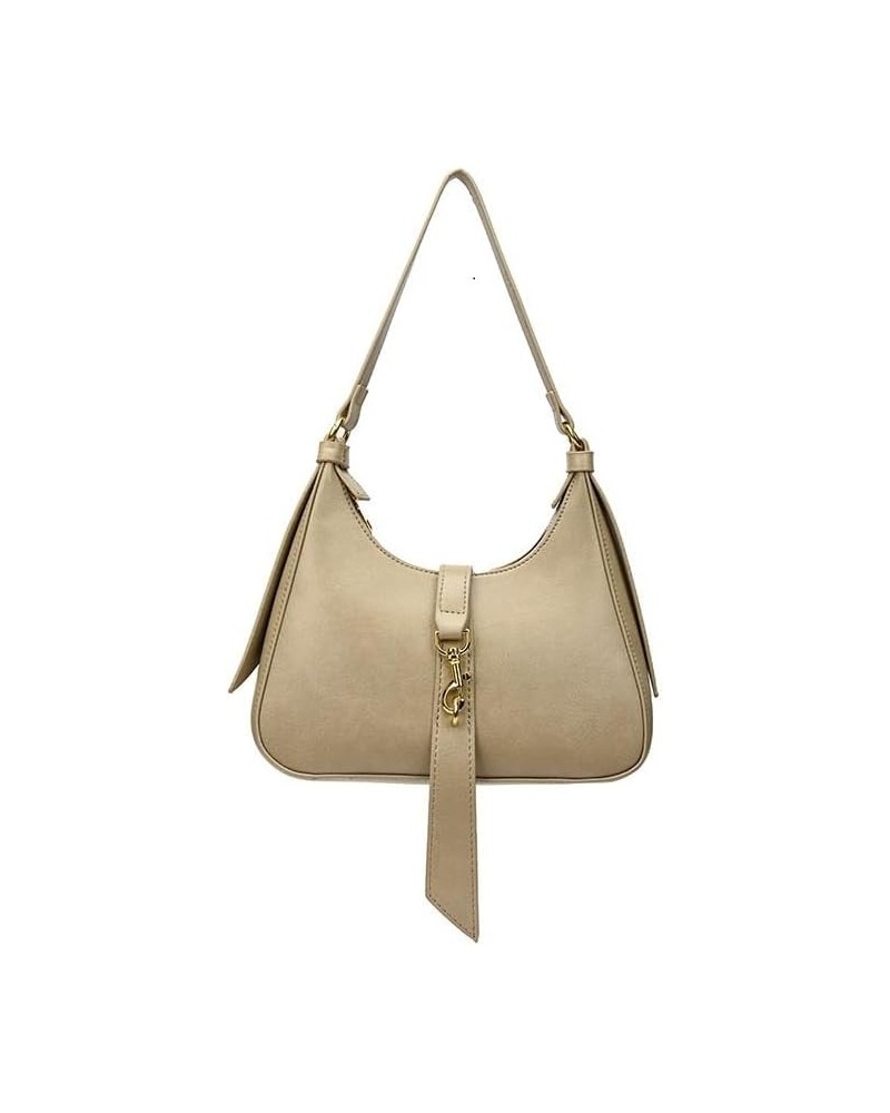 Long Shoulder Strap Bag, Crossbody, Solid Handheld, Hand, Armpit (khaki) $17.35 Crossbody Bags